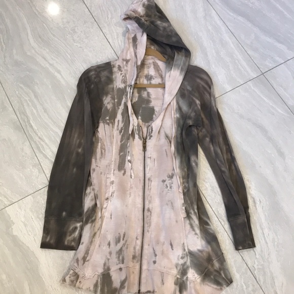 XCVI Other - Tie-died sweat shirt jacket